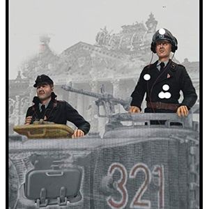 BEHTAR 1/16 Resin Soldaten WWII Tank Crew Soldaten Twee Militair//Z11029
