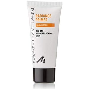 Manhattan Radiance Primer, lichtgewicht primer voor een natuurlijke glans en een egale finish