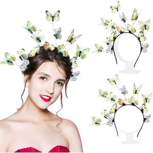 Partij hoofdband bruids haarband mode decoratieve vlinder Womens haar hoepel, Medium, PVC (Polyvinylchloride) kunststof, geen edelsteen