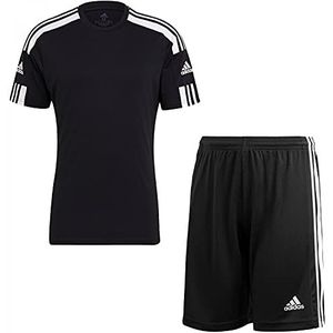 adidas Kinderset shirt + broek Squadra 21, zwart/wit, 176