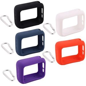 Voor JBL GO4 Bluetooth-compatibele luidspreker siliconen volledige hoes, voor JBL GO4 stofdicht verdikte beschermhoes (paars)
