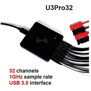 16 -CH Logic Analyzer 1 GHz Sample Rate USB 3.0 Bandbreedte 5Gbps Maximum U3PRO16 / 32 Hoge prestaties(DSLogic U3Pro16)