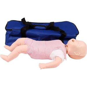 Eerste Hulp bij Verstikking bij Baby's, Reanimatiepop for Baby's, Heimlich-oefenpop for Verpleging bij Obstructie van de Luchtwegen, Lesmodel Eerste Hulp bij Een Volledig Lichaamsinfarct.