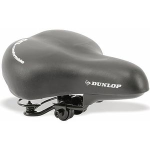 Dunlop Sports Dunlop Cityfietszadel, zwart, 26,5 x 18,5 cm