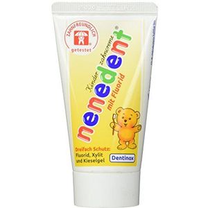 Nenedent Kindertandpasta met Fluoride, 50 ml