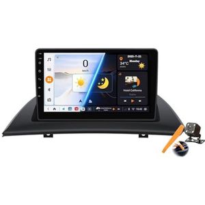 Y400s,Android 15.0 Autostereo Vervanging voor BM-W X3 2004-2012 Radio GPS Sat Navi 9'' Cartablet Multimedia Video Player FM BT Ontvanger met 4G WiFi Android Auto Carplay