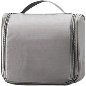 Compartiment make-up tas, grote capaciteit make-up case organizer - reizen make-up trein case organizer waterbestendig opbergtas voor sieraden, Grijs, Refer to description, Unisex