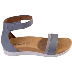 Spenco Jasmine sandaal voor dames, Grijze Morn, 3.5 UK Wide