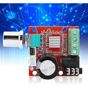 Volumeversterkermodule, Digitale Versterkerkaartontvanger Mini Stereo Volumepotentiometermodule PAM8610 DC, Audiocomponentversterkers