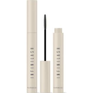 Farmasi Make-up, Infinilash Formula Ultra zwart, ontbraambestendig, Twin-Vortex penseel voor gecontroleerd en volumineus gebruik, 9 ml, 0,30 fl.oz