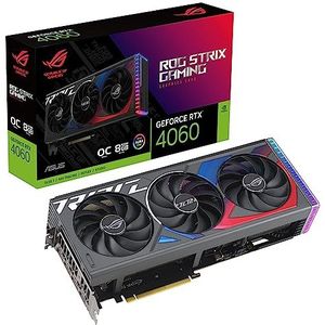 ASUS ROG -STRIX-RTX4060-O8G-GAMING NVIDIA GeForce RTX­ 4060 8 GB GDDR6