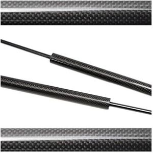 Dempers Achterklep Lift Ondersteuning Struts Voor Hyundai Terracan HP 2001-2007 Kofferbak Schokdempers Demper Cilinders Stang 2PCS Gasveren(Black carbon fiber)