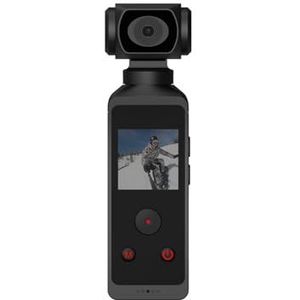 Actiecamera, 4K Pocket Action Camera 270° Draaibare Mini Sportcamera Waterdichte Behuizing Helm Reis Fiets Bestuurder Recorder,voor fietsen, motorfietsen