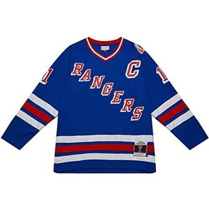 Mitchell & Ness M & N Blue Line Mark Messier New York Rangers Jersey - L