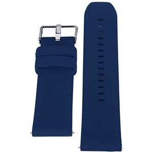 Slimme Horlogeband, Zachte Siliconen Horlogeband met Snelle Ontgrendeling voor Heren Dames voor Hardlopen (BLUE)