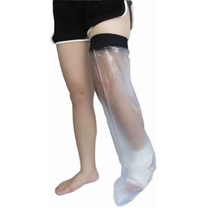 HKF HO KI HO Waterdichte hoes voor gipsbeen, waterdicht, herbruikbaar, gipsbescherming, beenbescherming, houdt de bandage droog tijdens het baden, 78 cm