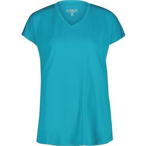 CMP - T-shirt - Gemêleerd - Loose-fit - Brede Kraag