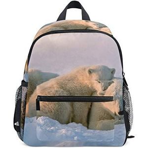 BALII ijsbeer familie peuter rugzak boek tas school rugzak voor meisje jongen kinderen