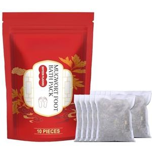 Kruidenvoetbadzakjes - Natuurlijke Verlichting Van Vermoeidheid, Hydraterende En Milde Reiniging Van De Voetverzorging