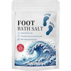 Voetbadzout - Hydraterende En Verstevigende Voetverzorging, Bevordert De Bloedsomloop En Ontgifting For Iedereen