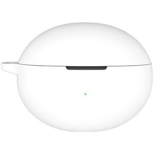 Voor Huawei FreeBuds 6i hoofdtelefoon case Siliconen hoes Drop-proof en stofdichte hoofdtelefoon case (Wit)