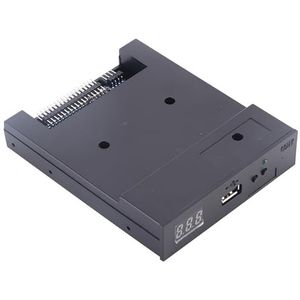 Sfr1m44-u100k 3,5 inch USB-emulator, 1,44 MB Floppy Drive Emulator in zwart