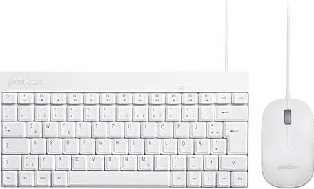 Perixx PERIDUO-212 DE - Toetsenbord en Muis - Wit - Bedraad