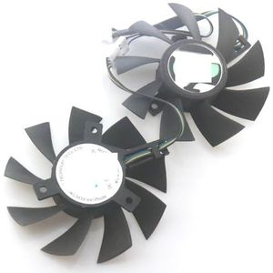 DC-ventilator DC12V 75 mm voor MAXSUN RX570 4G grafische kaart koelventilator