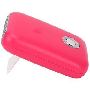Mini Draagbare Wimperdrogerventilator met Opvouwbare T -beugel - USB oplaadbare, 3 snelheid, Laaggeluid Wimperdroger voor Het Enten van Wimpers in Roze (#2)