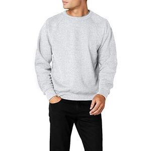 Fruit of the Loom - Sweatshirt voor heren - Raglan sweatshirt, grijs (grijs - Erika-grijs), XXL