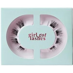 GirlGotLashes Mini Box Everyday Edition Nr. 5 - wimperextensies voor thuis - 1 paar wimpers - wimpers met 5-7 dagen grip - veganistisch - handgemaakt