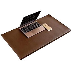 Hoogwaardige bureau-onderlegger van PU-leer voor bureau, elegante bureauonderlegger met randbescherming, waterdichte gaming-pc, laptop, muismat