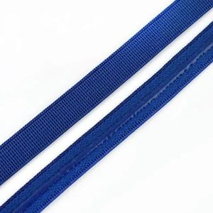 Antislip siliconen beha elastische band voor naaien 10 mm ondergoedband rubberen linten band antislip kantbanden kledingaccessoires-donkerblauw-10 mm-40 meter