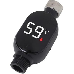 Douchetemperatuurmeter, LED-scherm Douchekranen For Thuis Waterthermometer Temperatuurmonitor 0-99℃ Badmeter Voor thuis en in bad(B)