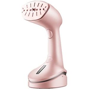 ZHONGING Stoomstrijkijzer Handheld stoomstrijkijzer 300 ml mini strijkijzer/geschikt voor reizen en thuis strijken kleding gebruik draagbare kleding stoomstrijkijzer Sakura roze upgrade
