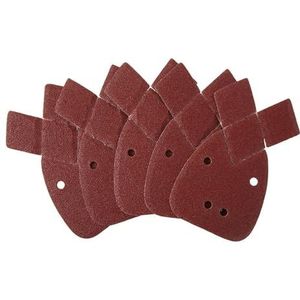 ZGXNYI 50 stuks schuurpapier voor muis, schuurbladen, schuurpapier voor schuurmachine, polijstpapier, onderdelen schuurpapier