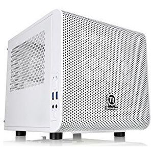 Thermaltake CA-1B8-00S6WN-01 Core V1 Mini-ITX Snow Edition PC-behuizing, wit