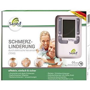 Saneo TENS elektrische TENS zenuwstimulator, pijnverlichting op het hele lichaam, Duitse merkkwaliteit, medisch product, TENS-apparaat, prikkelstroomapparaat, therapie-apparaat met