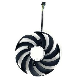 PLD10010S12HH RX 6700 6600 XT VGA GPU-koelventilator RTX3060 voor MSI RTX 3060 3060Ti voor GAMING X-videografische kaarten Koelventilator(Black B-Fan)