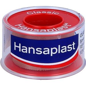 HANSAPLAST Fixierpflaster Classic 2,5 cm x 5 m, 1 st. Pleister