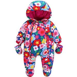 Babyoverall - Sneeuwpak - Met Capuchon - Voor Meisjes - 18-24 Maanden