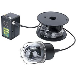 Onderwaterviscamera, 7 '' onderwater vissen videocamera viszoeker IP68 Waterdicht 360 ° Roterende koepel Roterende panoramische kijkcamera(FX7-20M)