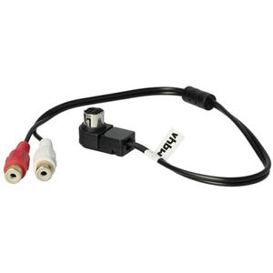 vhbw Auto-audiokabel vervanging voor JVC KS-U57 voor autoradio - adapter, 60 cm, zwart