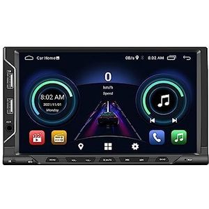 Autoradio Radio Multimediaspeler Bluetooth GPS-navigatie Eenvoudig Te Installeren(With 12led Camera)