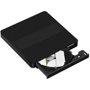 2-in-1 USB 3.0 Type C externe optische dvd-stations, dvd-brander, schrijver, lezer en recorder for laptop en desktop Brede compatibiliteit