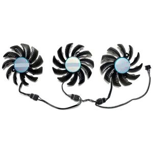 Voor GIGABYTE voor GeForce RTX4070 4070ti voor WINDFORCE OC grafische kaart vervangende ventilator PLD08010S12HH(Set of three fans)