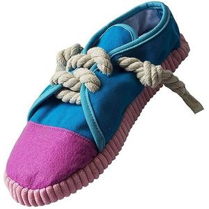 Pet Shoe Toy, Duurzame Pet Shoe Chewer voor Slijpen (Blauw)