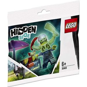 LEGO 1641927031 5702016668230 Hidden Side Stand Hot Dogs Chef Enzo (30463), kleurrijk