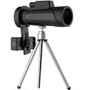 Verrekijker voor volwassenen 10x42 draagbare BAK4-prisma FMC-lens Monoculair Compact met nachtzicht Duurzaam met monoculaire adapter voor smartphone en statief voor vogels