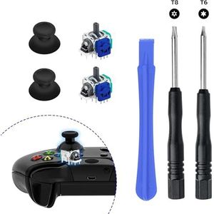 Mcbazel Hall Effekt Stick Joystick Analog Ersatz und Reparatur Werkzeuge Kit für Xbox Series X/S, One, One X/S Controller